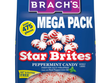 478-Piece Brach’s Star Brites Peppermint Starlight Mints Hard Candy as low as $9.09 Shipped Free (Reg. $13.99) | $0.02 each candy!