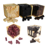 Wooden Brain Teaser 3D Puzzles