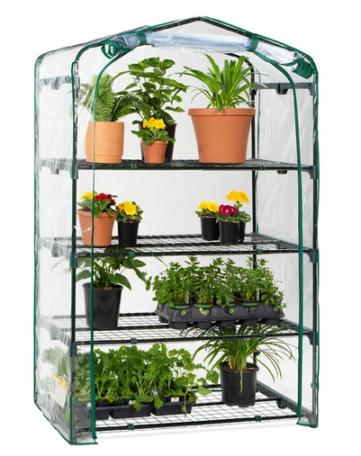 4-Tier Mini Portable Indoor Outdoor Greenhouse only $49.99 shipped (Reg. $80!)