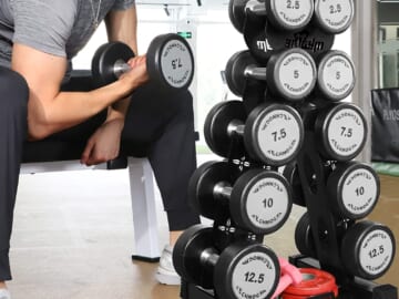 5-Tier Dumbbells Rack Weight Stand $43.55 After Code (Reg. $65.99) + Free Shipping