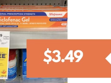 $3.49 Diclofenac Arthritis Pain Gel (Voltaren) | Walgreens Deal