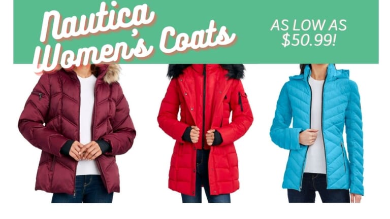 Nautica Women’s Coats As Low As $50.99!