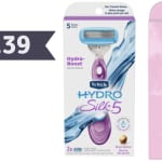 $2.39 Schick & Skintimate Razors at CVS