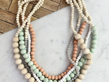 Natural Wood Necklaces for $14.99 shipped!