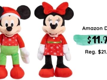 mickey minnie plush