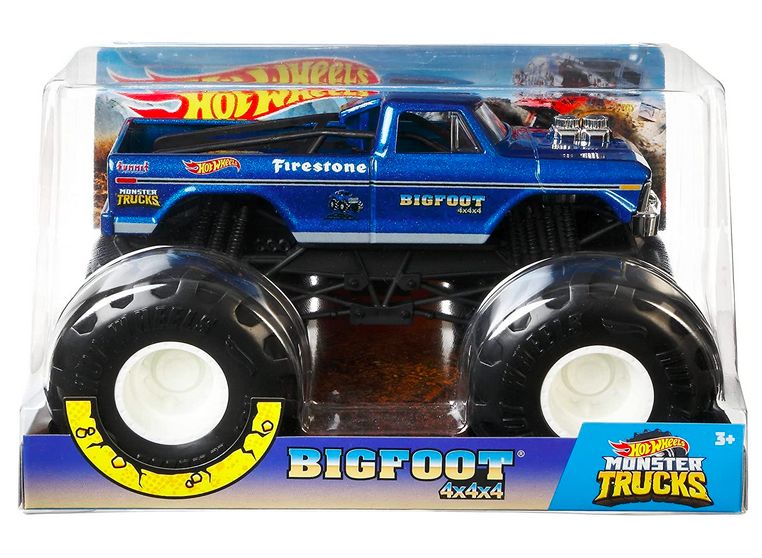 Hot Wheels Monster Trucks 1:24 Bigfoot Vehicle