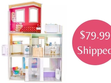 Rainbow High 3-Story Dollhouse Playset for $79.99 Shipped