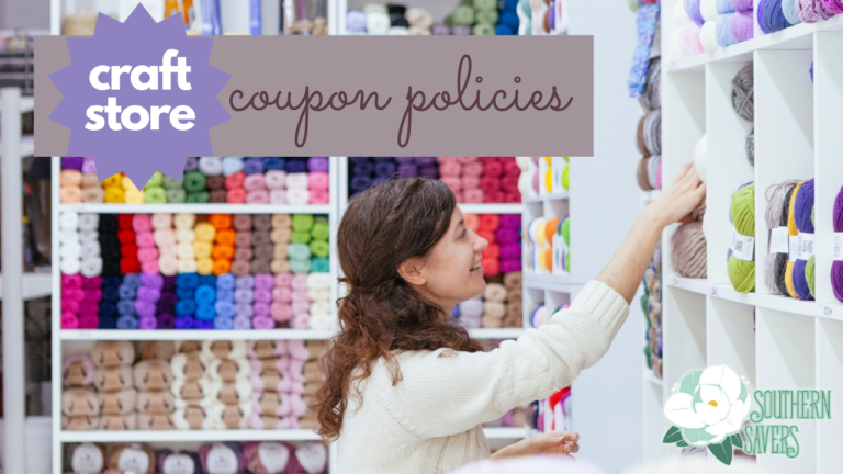 Craft Store Coupon Policies: Michaels, JoAnn & Hobby Lobby