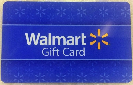 Walmart gift card