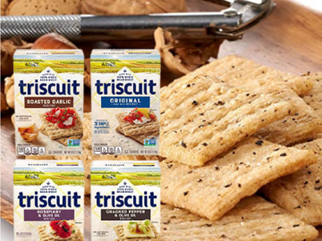 4 Pack Triscuit Whole Grain Crackers, 4 Flavor Variety Pack as low as $7.07 Shipped Free (Reg. $11.78) | $1.77/Box