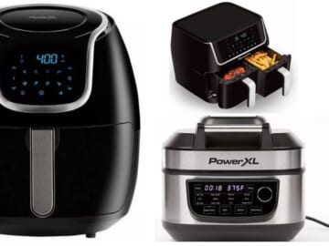 PowerXL Vortex 7QT Air Fryer for $69.99 + More