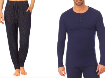 Huge Sale on Men and Women’s Cuddle Duds Apparel and Accessories!