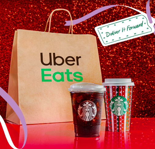 Uber Eats: Free $10 Promo Code with Starbucks Order!