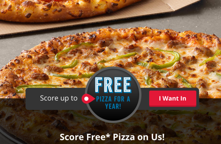 Win a Domino’s Pizza gift card (5,000 winners!)