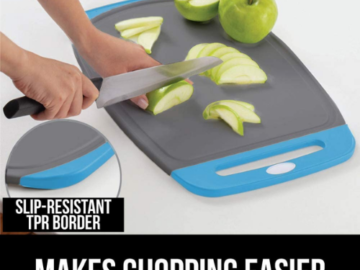 Gorilla Grip 3-Pack Cutting Boards $24.99 (Reg. $40) | $8.33 each!