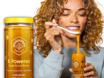 Fuel your mind and body with this B.Powered Superfood Honey just $28.04 After Code (Reg. $37.39) + Free Shipping