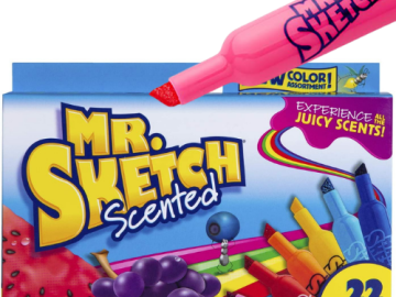 Mr. Sketch 22 Count Scented Markers $13.49 (Reg. $22.23) | $0.61/marker