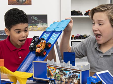 Monster Jam Official 2-in-1 Transforming Hauler Playset $30 (Reg. $40) – FAB Ratings! + Save $20 when you buy $100 of select items!