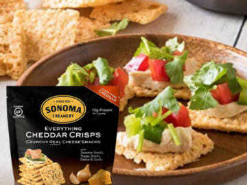 Sonoma Creamery Cheese Crisps, 10 oz. as low as $7.79 Shipped Free (Reg. $13) – FAB Ratings! 3.1K + 4.7/5 Stars! | Gluten Free & Keto Friendly Cracker Snacks!