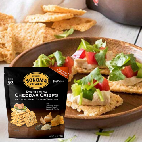 Sonoma Creamery Cheese Crisps, 10 oz. as low as $7.79 Shipped Free (Reg. $13) – FAB Ratings! 3.1K + 4.7/5 Stars! | Gluten Free & Keto Friendly Cracker Snacks!