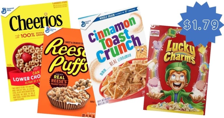 General Mills eCoupon | Get Cereal for $1.79