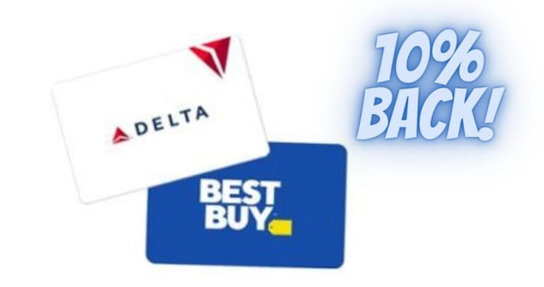 Best Buy Offer | 10% Back on Delta Gift Cards