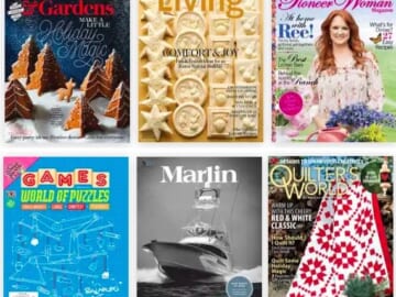 Huge Savings on Popular Magazine Subscriptions! {Great Last-Minute Gift Ideas!}