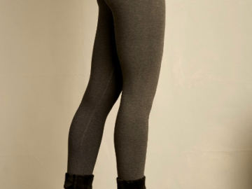 Faux Fur-Lined Leggings