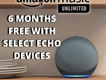 6 Months Free With Select Echo Devices