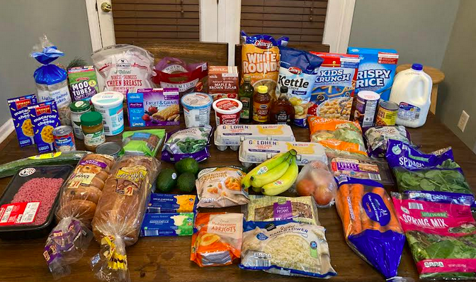 Gretchen’s $106 Grocery Shopping Trip and Weekly Menu Plan