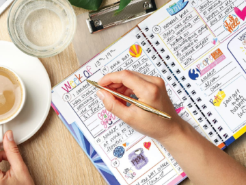 52 Week Gratitude Journal $14.97 (Reg. $20) | Includes Hand-Illustrated Stickers