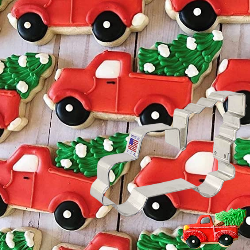 Extra Large Vintage Pickup Truck with Christmas Tree Cookie Cutter, 5″ $7 (Reg. $11) – FAB Ratings! 2.3K+ 4.8/5 Stars!