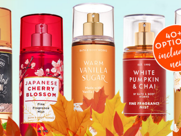 Bath & Body Works: ALL Fine Fragrance Mists ONLY $5.95 today (Reg. $15.50!)