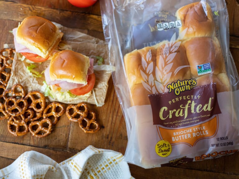 Nature’s Own Perfectly Crafted Brioche Butter Rolls As Low As 20¢ At Publix