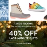 Sperry | Up to 40% Off Last-Minute Gifts