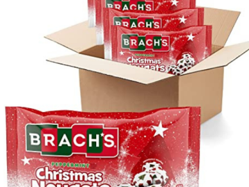 4 Pack Brach’s Christmas Holiday Peppermint Nougat Candy, 11 oz Bags as low as $10.50 (Reg. $15.21) | $2.62/Bag – Christmas Stocking Stuffer!