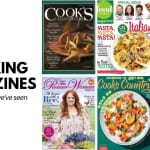 Top Cooking Magazines 75% off Thru Saturday!