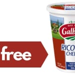 FREE Galbani Ricotta Cheese | Target Stacking Deal