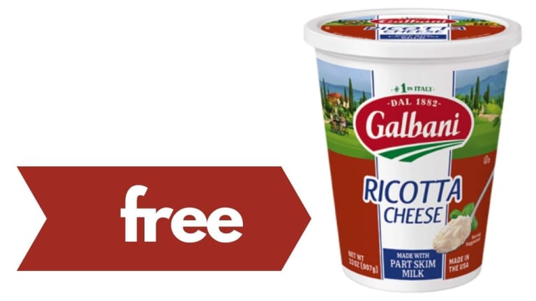 FREE Galbani Ricotta Cheese | Target Stacking Deal