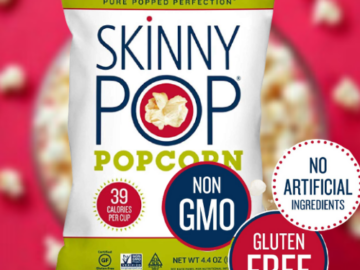 SkinnyPop Orignal Popcorn, 4.4oz Bag as low as $2.25 Shipped Free (Reg. $3.49) – FAB Ratings! 8K+ 4.7/5 Stars! | Gluten Free