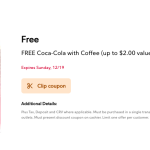 Publix Digital Coupon | FREE Coca-Cola with Coffee