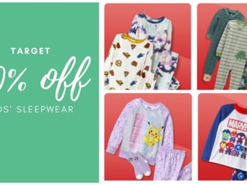 Target | 30% Off Sleepwear For Kids