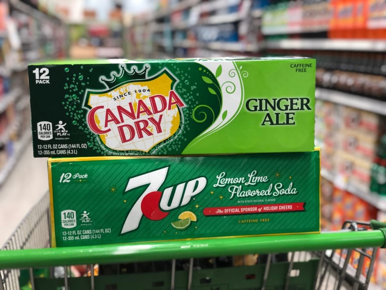 7UP & Canada Dry 12-Packs Just $2.35 At Publix