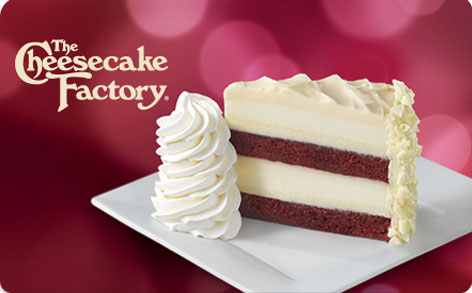 The Cheesecake Factory: Free $15 Gift Card with $50 Gift Card Purchase!