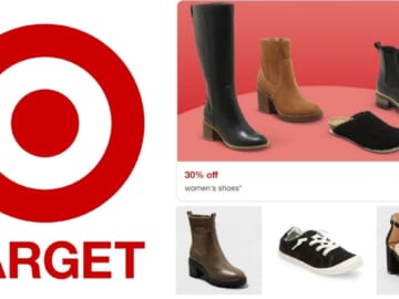 Target | 30% Off Women’s Shoes & Boots