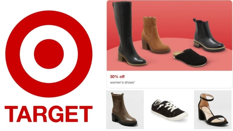 Target | 30% Off Women’s Shoes & Boots