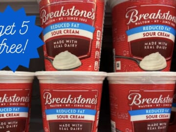 Breakstone’s Sour Cream | Get Up to 5 FREE at Kroger