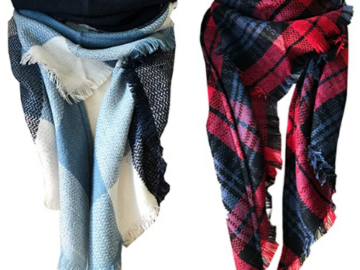 Large Triangle Scarf for Women $7.99 (Reg. $12.99) | Many Colors to Choose From!