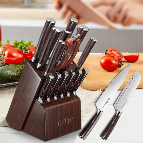 Add this FAB 15 Piece Knife Set with Block to Any Kitchen, Just $119.99 + Free Shipping After Code!