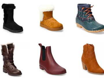 *HOT* Women’s Boots only $13.99 at Kohl’s!